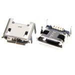 MicroUSB роз'єм SMD короткі 5pin 4 ніжки